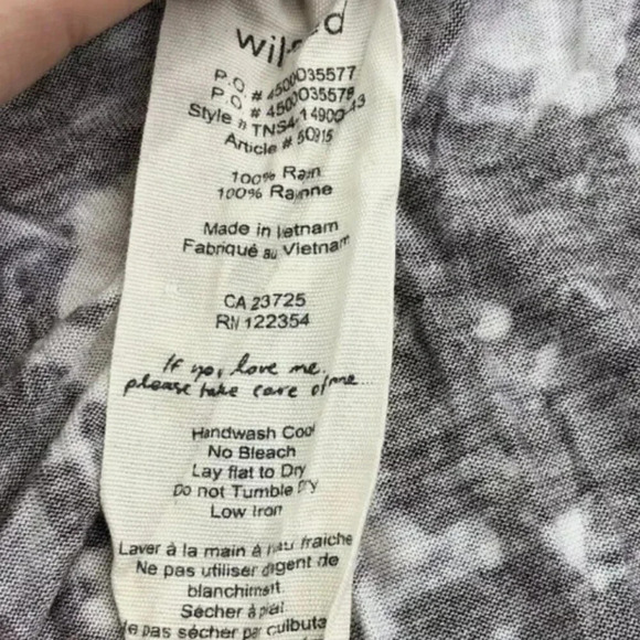 Aritzia Wilfred Long Sleeve Floral Tunic Top - Picture 9 of 9